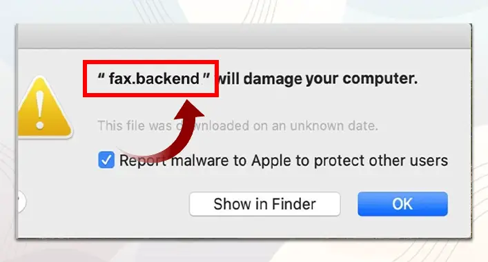 Is fax.backend Will Damage Your Computer? How Is It?