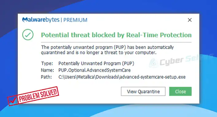 How to Exclude Advanced SystemCare in Malwarebytes