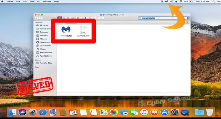 How to Remove Malwarebytes from Mac Toolbar